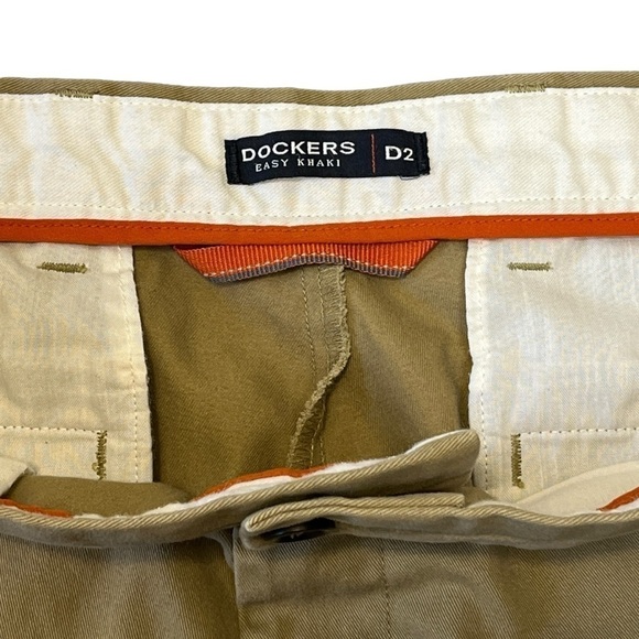 Dockers Men’s D2 Easy Khaki Chino Tan Size 34 x 28” #1075 - Picture 5 of 7